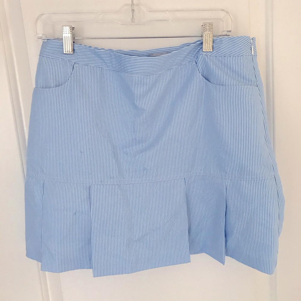 Athletic skirt with built in shorts